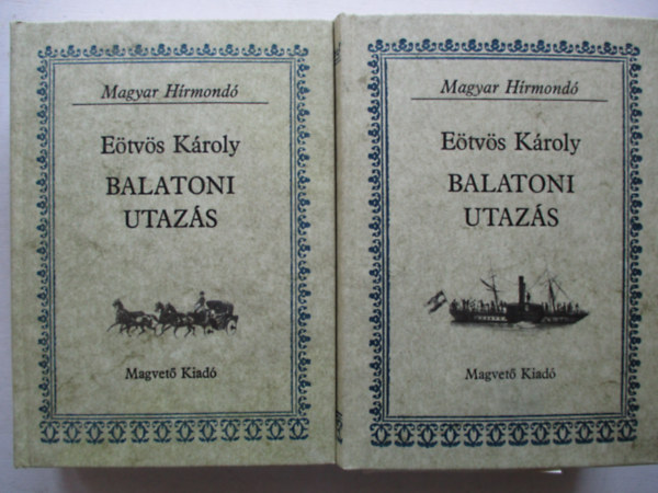 Libri Antikvár Könyv Balatoni utazás I II Eötvös Károly 1982 3990Ft