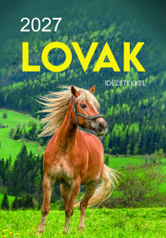 2027 Naptár Lovak