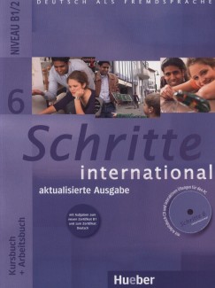 Schritte International 6 - Aktualisierte Ausgabe - Kursbuch+Arbeitsbuch+CD