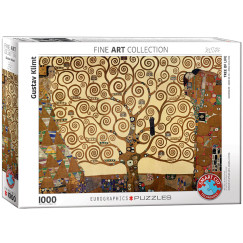 Gustav Klimt - Az �let f�ja, 1000 db-os puzzle (EUROGRAPHICS, 6000-6059)