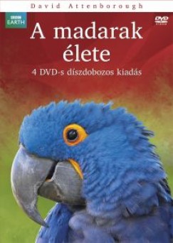David Attenborough - BBC - A madarak lete dszdoboz - 4 DVD