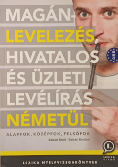 Dr. Babri Ern - Dr. Babri Ernn - Magnlevelezs, hivatalos s zleti levlrs nmetl