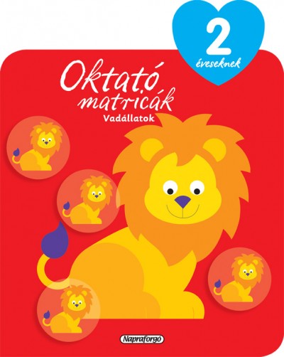 - Oktató matricák - Vadállatok (2 éveseknek)