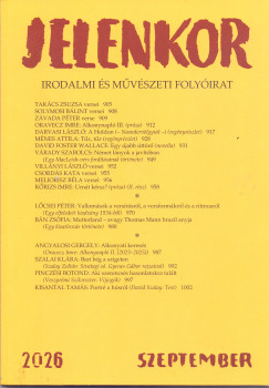 Jelenkor - Irodalmi és művészeti folyóirat - 2026. Szeptember