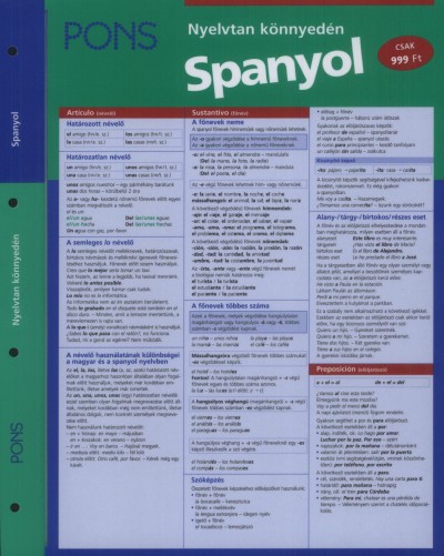 Pedro Molina Campana - Bettina Sander - Pons Nyelvtan könnyedén - Spanyol