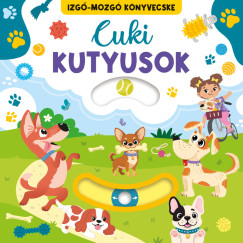 Cuki kutyusok - izgő-mozgó könyvecske