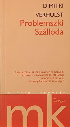 Dimitri Verhulst - Problemszki Sz�lloda
