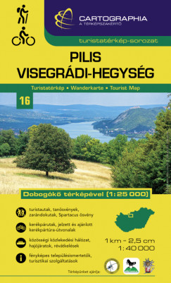 Pilis és Visegrádi-hegység turistatérkép