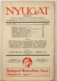 Nyugat XXXI. évf. 4. szám