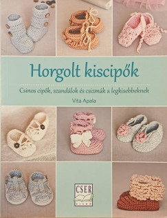 Vita Apala - Horgolt kiscipők