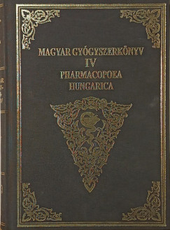 Magyar gygyszerknyv IV. - szmozott, reprint