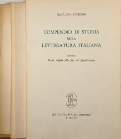 Compendio di storia della letteratura italiana I-III.
