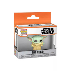 Star Wars Mandalorian - Bébi Yoda kulcstartó Funko POP !