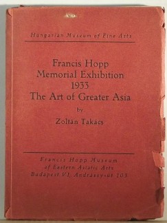 Takcs Zoltn - Francis Hopp Memorial Exhibition 1933