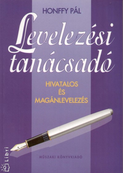 Honffy Pál - Levelezési tanácsadó