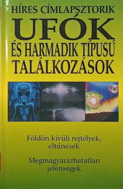 Uf�k �s harmadik t�pus� tal�lkoz�sok