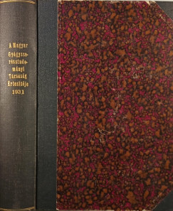 A Magyar Gyógyszerésztudományi Társaság Értesítője 1931.