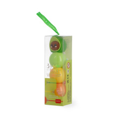 Avokádó, 3 az 1-ben szivárvány szövegkiemelő filc (LEGAMI - STATIONERY, sárga/zöld/narancs)