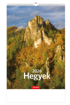 Hegyek falinapt�r 22x33 cm - 2026