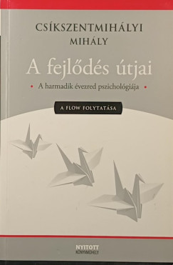 Csíkszentmihályi Mihály - A fejlődés útjai - A flow folytatása