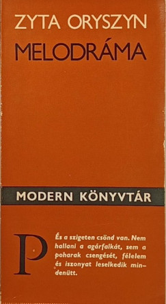 Zyta Oryszyn - Melodráma