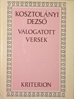 Kosztolányi Dezső - Válogatott versek