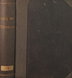 Az 1904. évi törvények gyűjteménye
