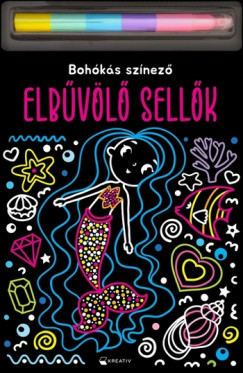 László Gyopár - Elbűvölő sellők - Bohókás színező