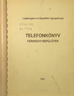 Telefonkönyv - Ferihegyi repülőtér