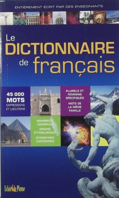 - La dictionnaire de poche