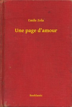 mile Zola - Une page d amour