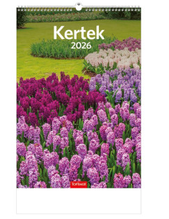 Kertek falinaptár 22x33 cm - 2026