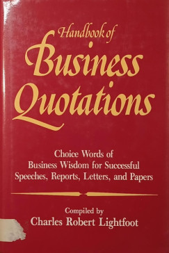 Handbook of Business Quotations