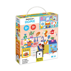Puzzle + otthon 2, 3