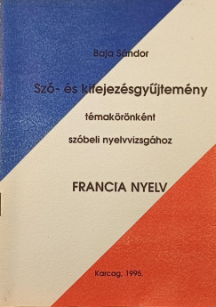 Baja Sndor - Sz- s kifejezsgyjtemny