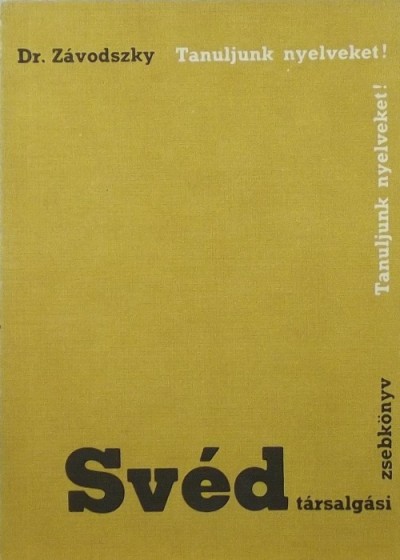 Závodszky Ferenc - Svéd társalgási zsebkönyv