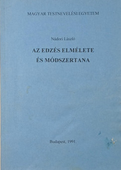 Nádori László - Az edzés elmélete és módszertana