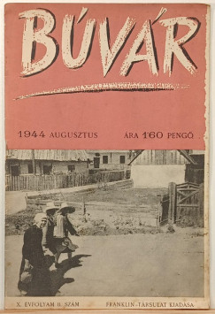 Búvár 1944 augusztus X. évfolyam 8. szám