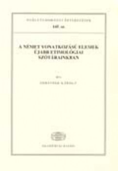 Gerstner Kroly - A nmet vonatkozs elemek jabb etimolgiai sztrainkban