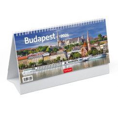 Budapest - ll kpes asztali naptr 29,5x14 cm - 2026
