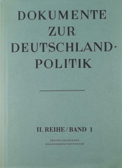 Dokumente zur Deutschlandpolitik
