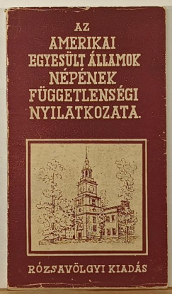 Az Amerikai Egyeslt llamok npnek fggetlensgi nyilatkozata