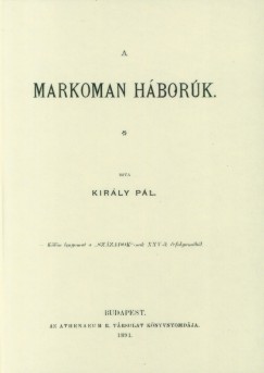 Dr. Kirly Pl - A markoman hbork