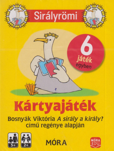 Bosnyák Viktória - Sirályrömi kártyajáték + rejtvényfüzet