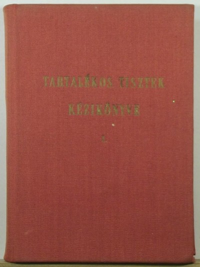 - Tartalékos tisztek kézikönyve I.
