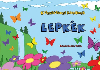 - Kifestőfüzet kicsiknek - Lepkék