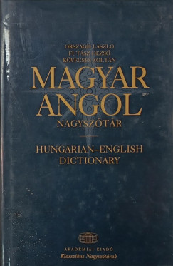 Fut�sz Dezs� - K�vecses Zolt�n - Orsz�gh L�szl� - Magyar - angol nagysz�t�r