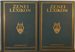 Szabolcsi Bence  (Szerk.) - Tth Aladr  (Szerk.) - Zenei lexikon 1-2.