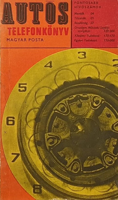 Aut�s telefonk�nyv