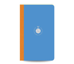 Flexbook Smartbook vonalas jegyzetfüzet kék, 13 × 21 cm, vászongerincű kivitelben